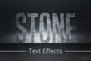 Stone Text Effects Mockup, a Layer Style Add-On by Krukowski Graphics (Thumbnail 1 of 5)