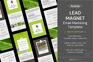 Lead Magnet Flodesk Email Template, an Email Template by Knead Creative