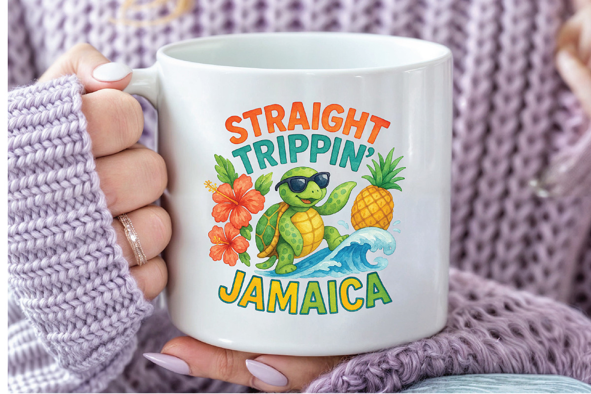 Straight Trippin’ Jamaica, an Illustration by Craft Nest (Photo 5 of 5)