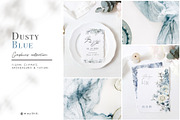 Dusty Blue Watercolor Flower Graphic, an Illustration by May • SHO (Thumbnail 2 of 16)
