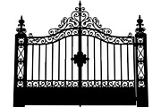 Decorative Iron Gate Bundle, a Decorative Illustration by Designer_Momina (Thumbnail 24 of 26)