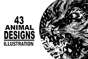 Animal Artistry | 43 Designs, an Animal Illustration by Design by sebrodbrick (Thumbnail 3 of 9)