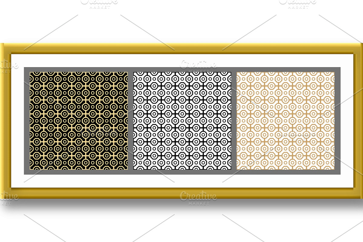 Set of Geometric Modern Vector, a Pattern Graphic by FineArtStudio (Photo 2 of 3)