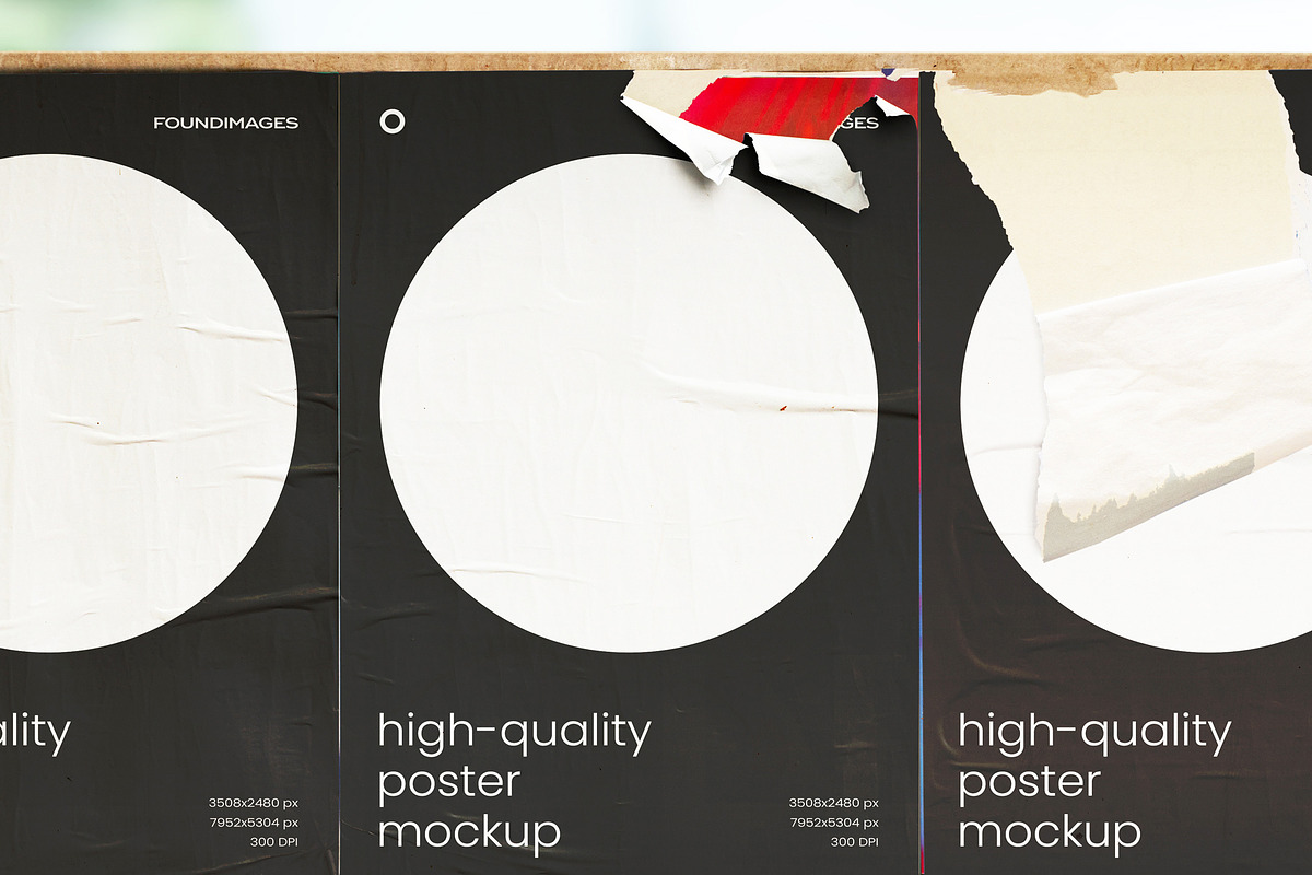 Urban Poster Mockup Template Bundle, an Advertising Mockup by FoundImages (Photo 3 of 52)