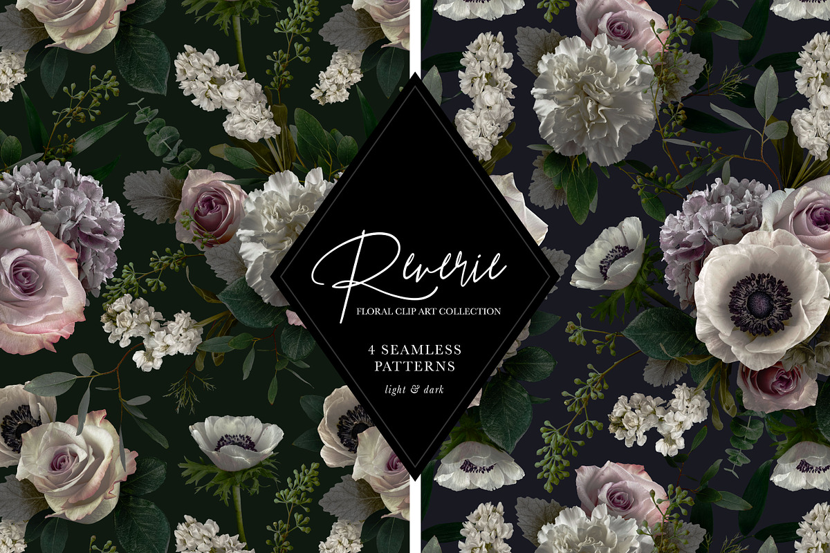 Reverie Floral Clip Art Collection, an Object Graphic by Eclectic Anthology (Photo 7 of 21)