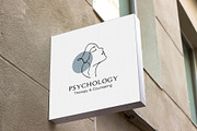Minimalist Psychology Logo, a Branding & Logo Template by YUDesignStore (Thumbnail 2 of 9)