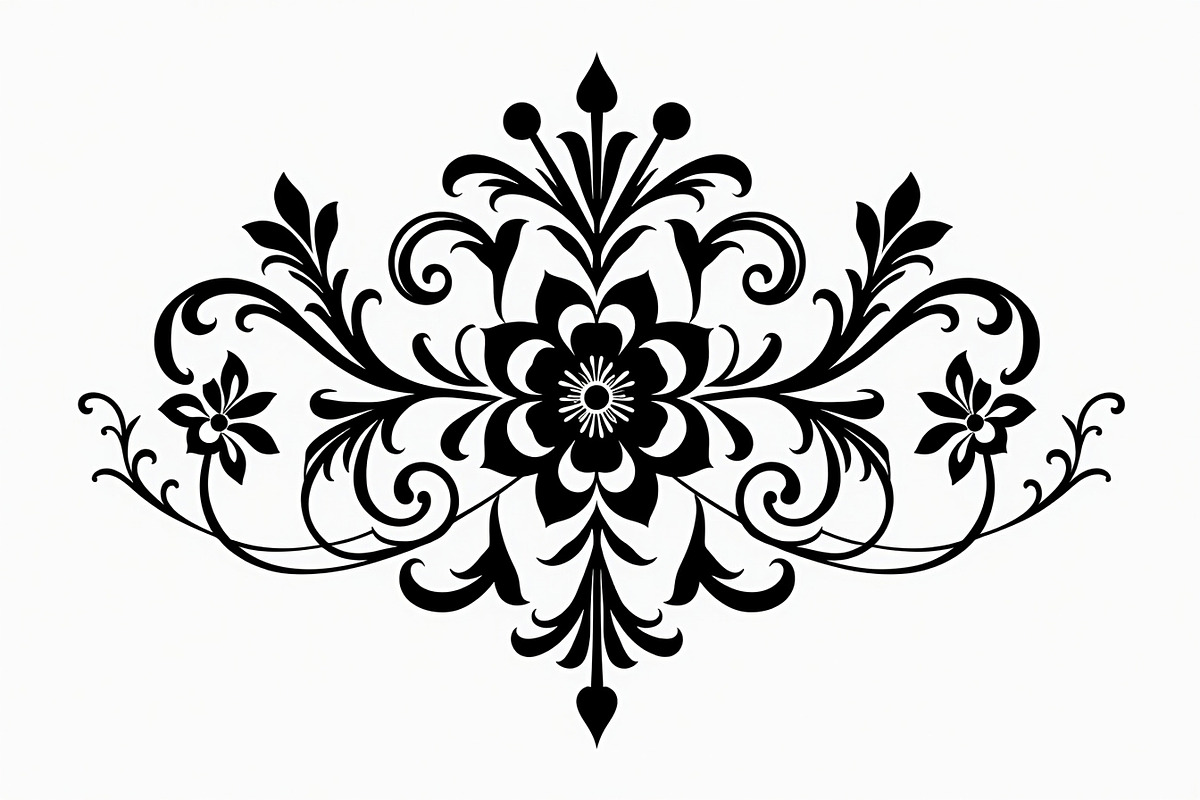 Classic Floral Border Collection, an Illustration by Artivon (Photo 6 of 21)