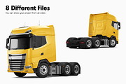 Truck Mockup 4, an Advertising Mockup by Mockupix (Thumbnail 7 of 12)