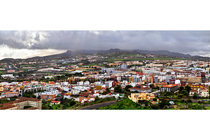 Panoramic view of San Cristobal de La Laguna, Tenerife, an Architecture Photo by Leonid Andronov