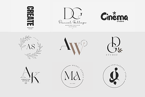 Canva Elegant Aesthetic Modern Logo