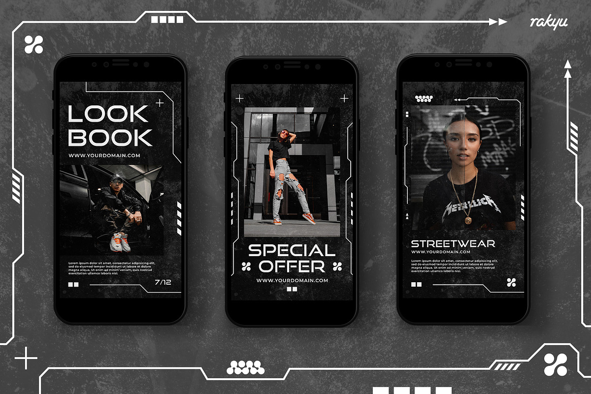 Yeager - Instagram Templates, a Social Media Template by Rakyu (Photo 6 of 7)