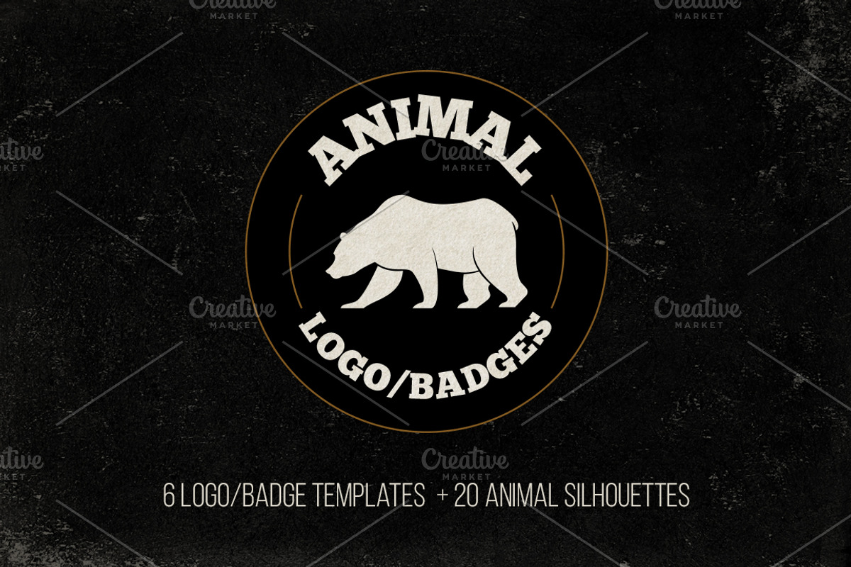 Animal Logo/Badges, an Object Graphic by Blanca Limon (Photo 1 of 3)
