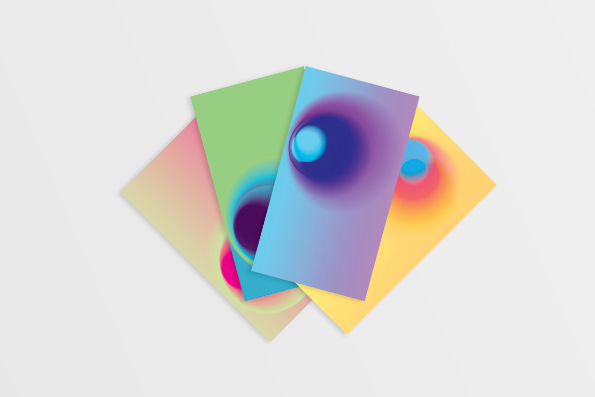 Vibrant gradient blurs, a Texture Graphic by Polar Vectors (Photo 5 of 11)
