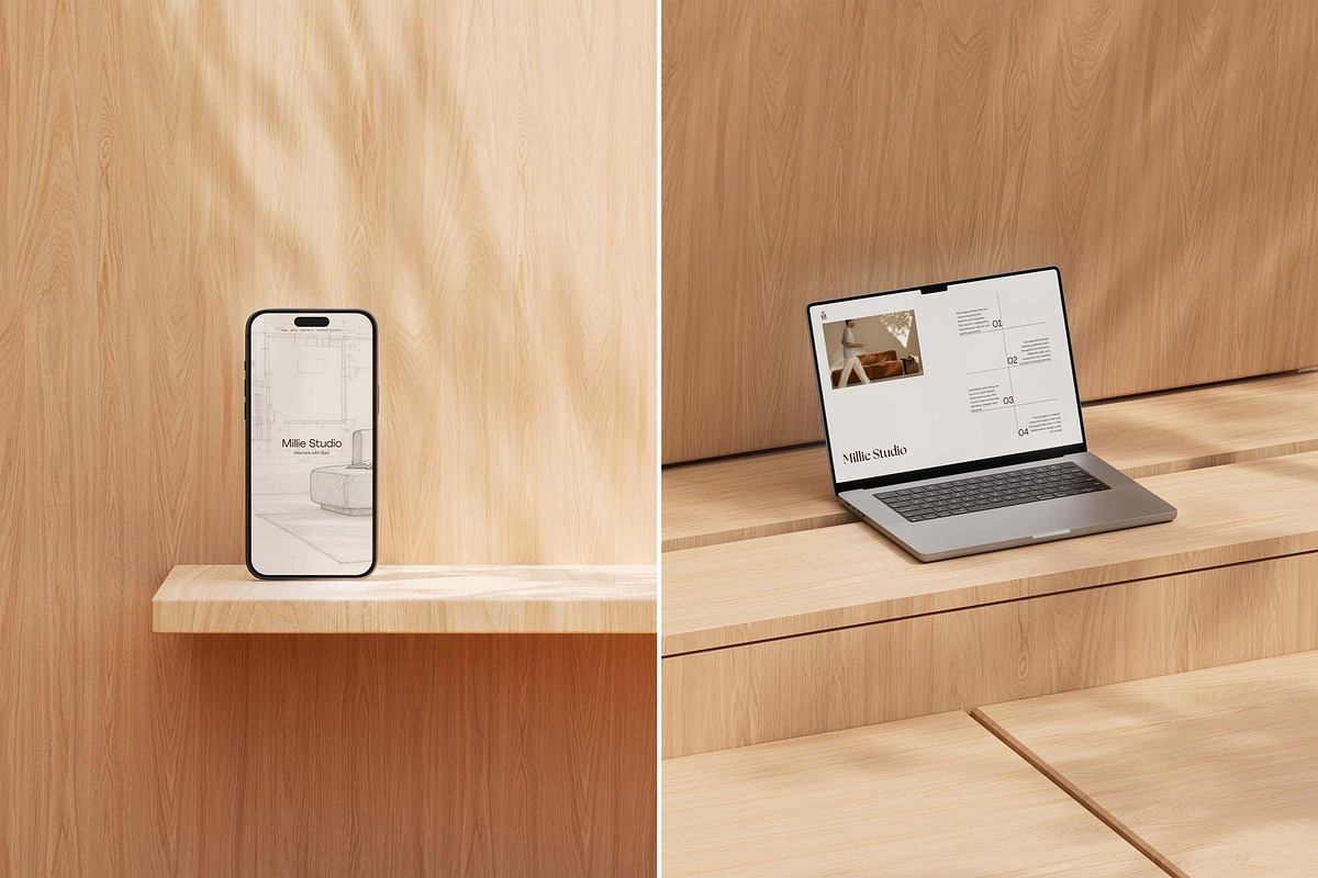 Nordic Device Mockup Collection, a Mac Mockup by Mockup Line (Photo 7 of 10)