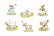 Spring Animals, an Animal Illustration by Flora+Bear (Thumbnail 3 of 5)