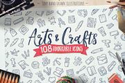 Arts And Crafts - Hand Drawn Icons, an Icon by Good Stuff No Nonsense (Thumbnail 1 of 5)