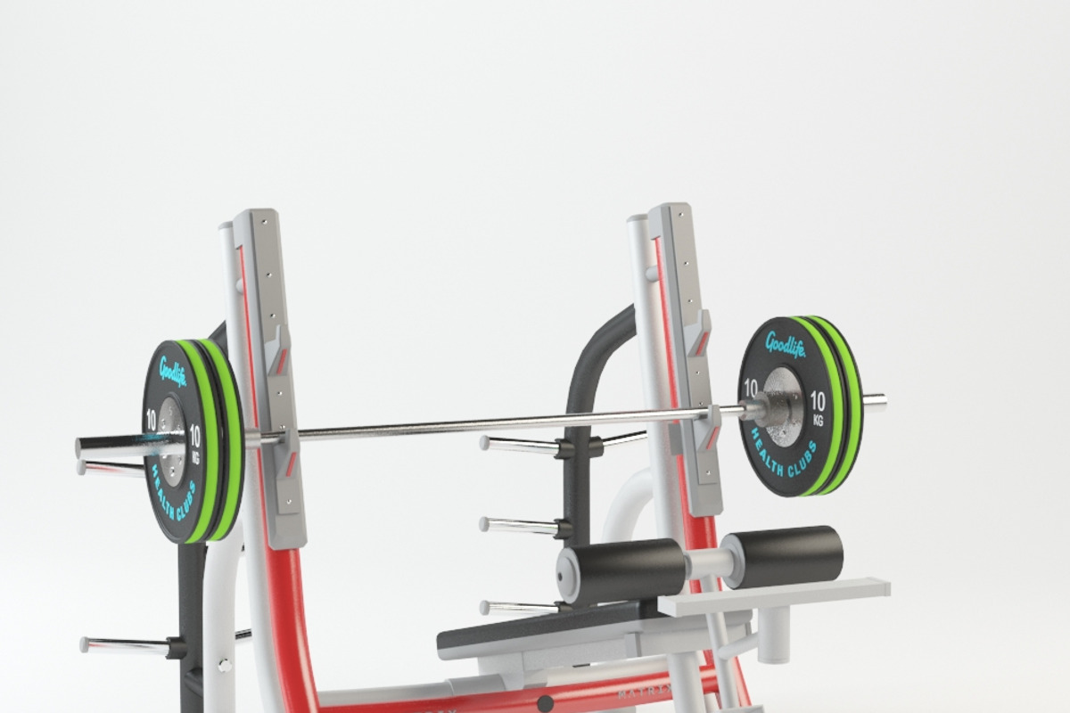gym equipment set, a Furniture 3D Model by 3Dpapa (Photo 2 of 5)
