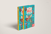 Buckram Hardcover Book Mockup, a Books & Magazine Mockup by creatsy5 (Thumbnail 21 of 23)