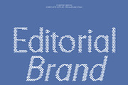 CS Riposte Bricks, a Sans Serif Font by Craft Supply Co. (Thumbnail 3 of 8)