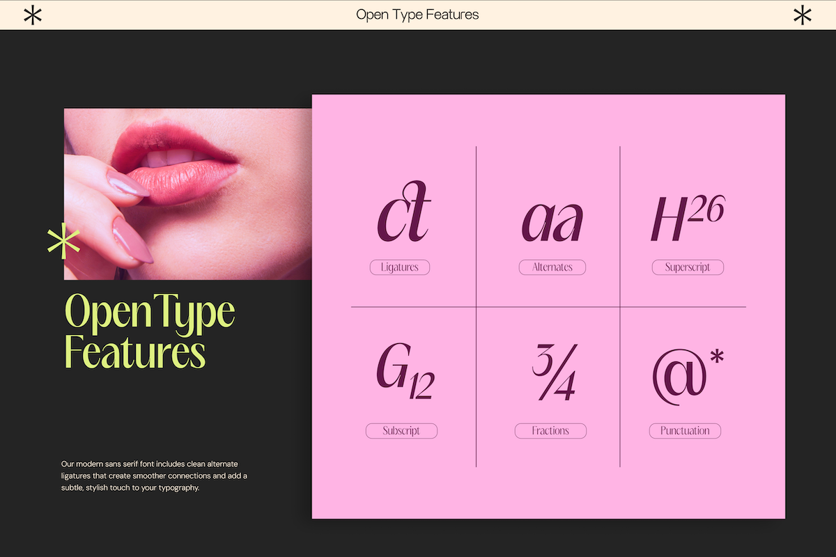 GC Once After - Display Sans, a Sans Serif Font by Glyphonic (Photo 7 of 17)