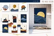 Japanese Kintsugi Landscape Creator, an Object Graphic by Polli Deeva (Thumbnail 9 of 15)