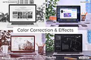 MacBook Front View Mockups, a Mac Mockup by Mockups & Illustrations (Thumbnail 8 of 11)