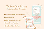Boutique Bakery Instagram Templates, a Social Media Template by Hell Yeah Designs (Thumbnail 8 of 12)