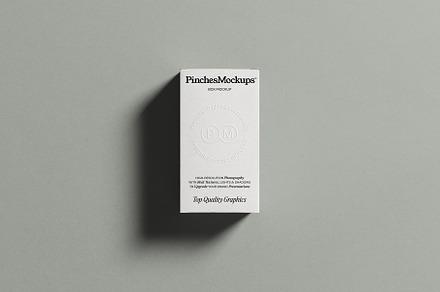 Embossed Box Mockup PMBM21