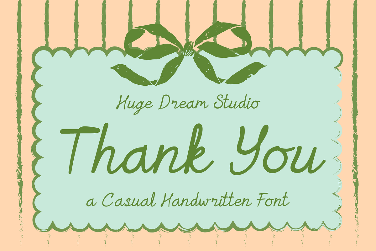 Deleoise – A Casual Handwritten Font, a Script Font by Huge Dream Studio (Photo 8 of 8)