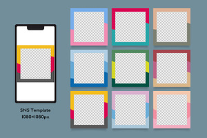 Instagram Template  9pattern