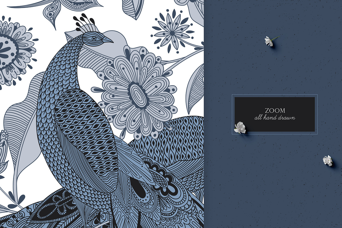 FROST GARDEN Patterns Collection, a Pattern Graphic by LazuInna Shop (Photo 5 of 10)