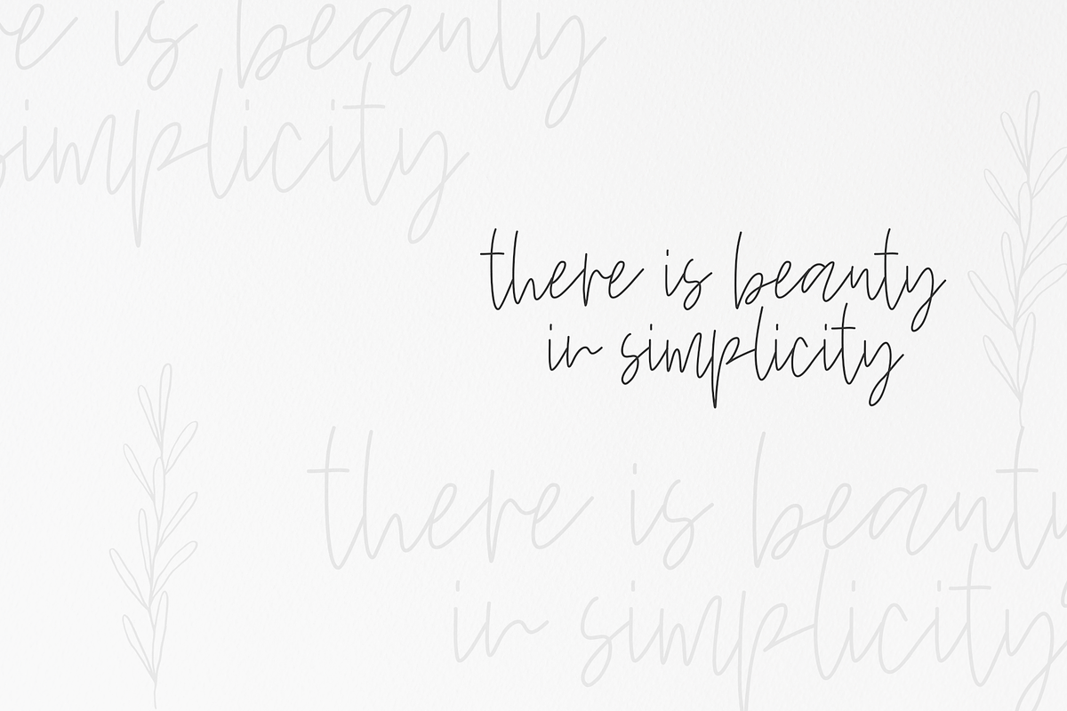 Wildflowers - A Handwritten Font preview 5