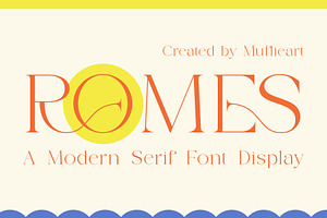 Romes - Modern Serif Font
