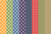 Retro Square Patterns Pack, a Pattern Graphic by Mark Borbely (Thumbnail 2 of 4)