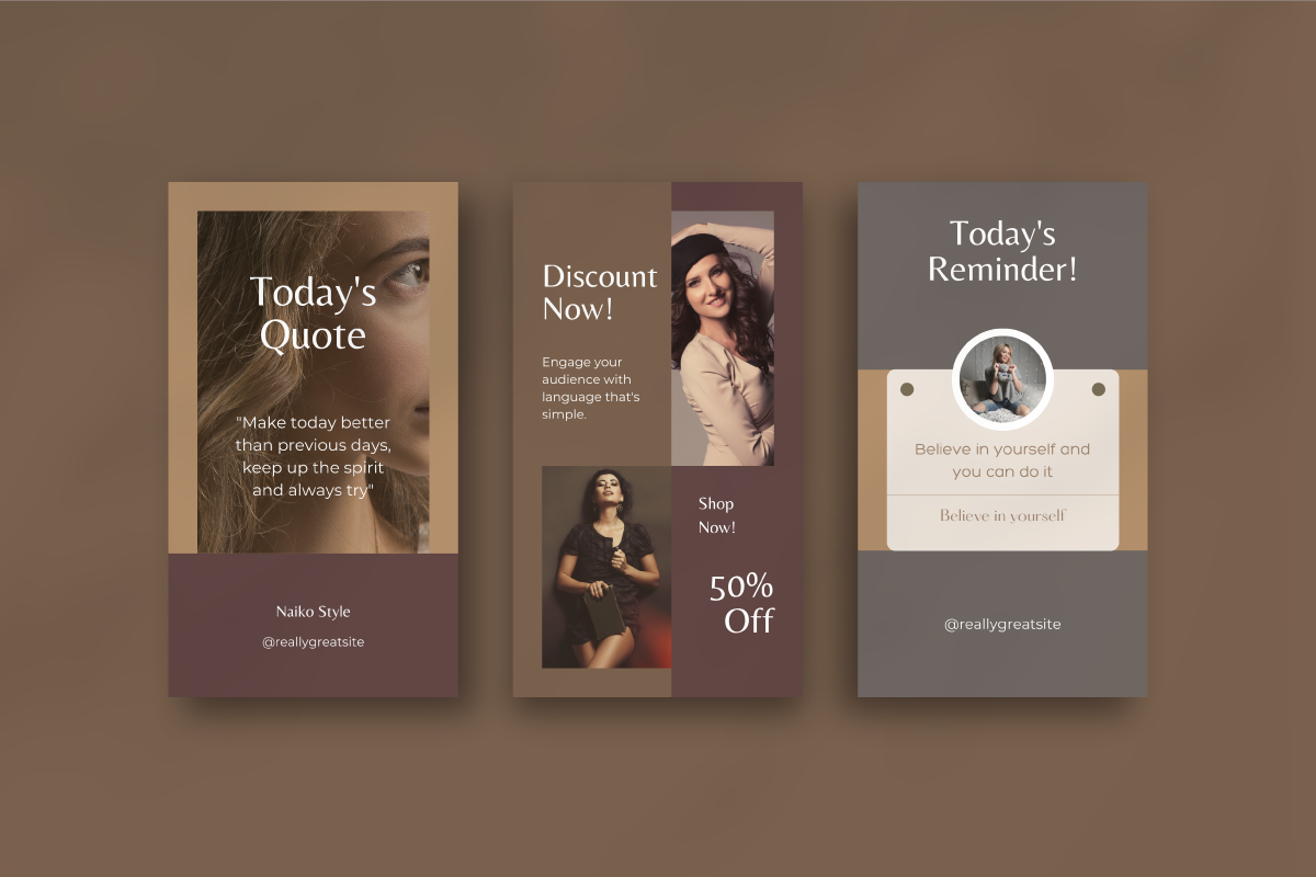 Naiko Fashion - Canva Instagram, a Social Media Template by Inkofert (Photo 9 of 11)