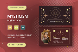 Mysticism - Business Card