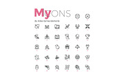 My Icons, an Outline Icon by Andrew Kras Design (Thumbnail 32 of 38)