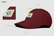 Baseball Caps Hat Mockup Vol 1, a Hat Mockup by made_by_nope (Thumbnail 12 of 29)