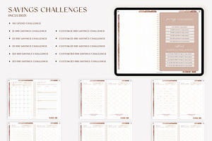 IPad Budget Planner Brown