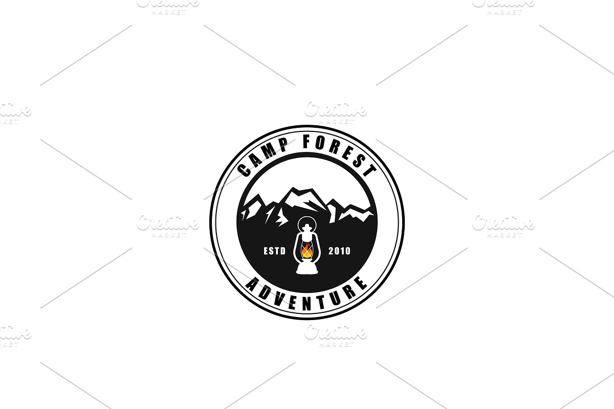 Adventure Camp Area Logo Design, a Branding & Logo Template by AlvinStd