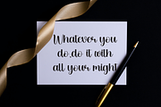 Midnight | Script Font, a Handwritten Font by Scratchones (Thumbnail 5 of 8)