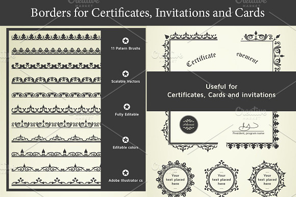 Useful Borders for Certificates preview 3