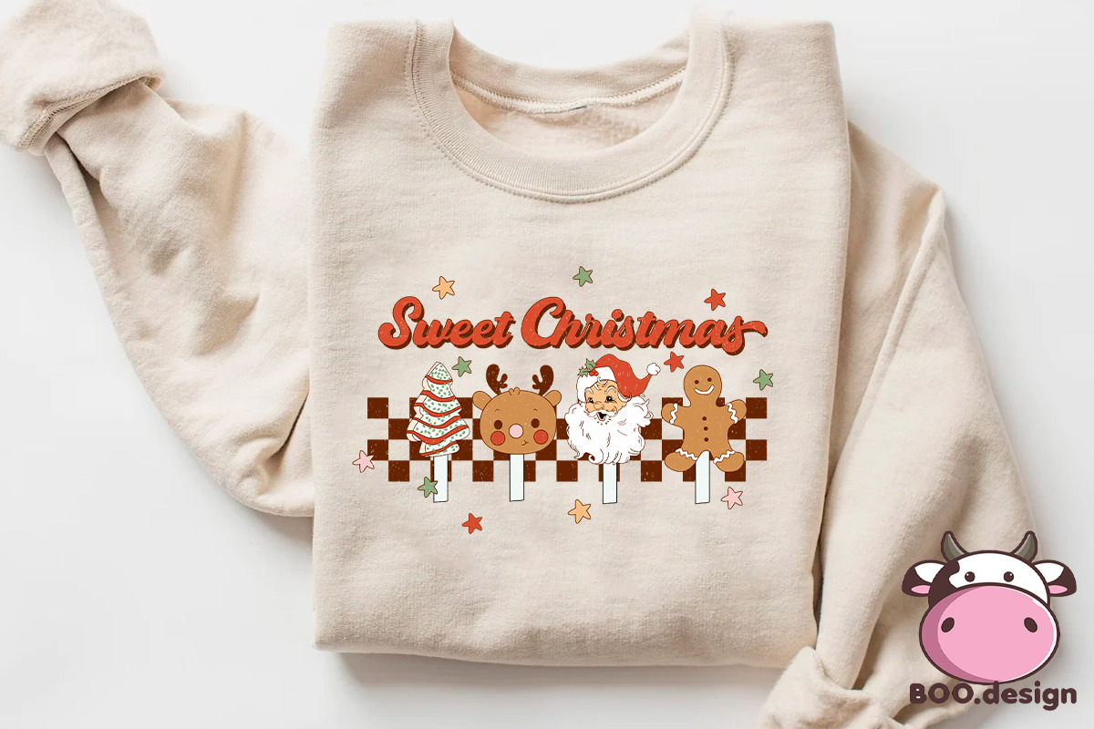 Retro Christmas Design Bundle, an Object Graphic by Boodesign (Photo 3 of 7)