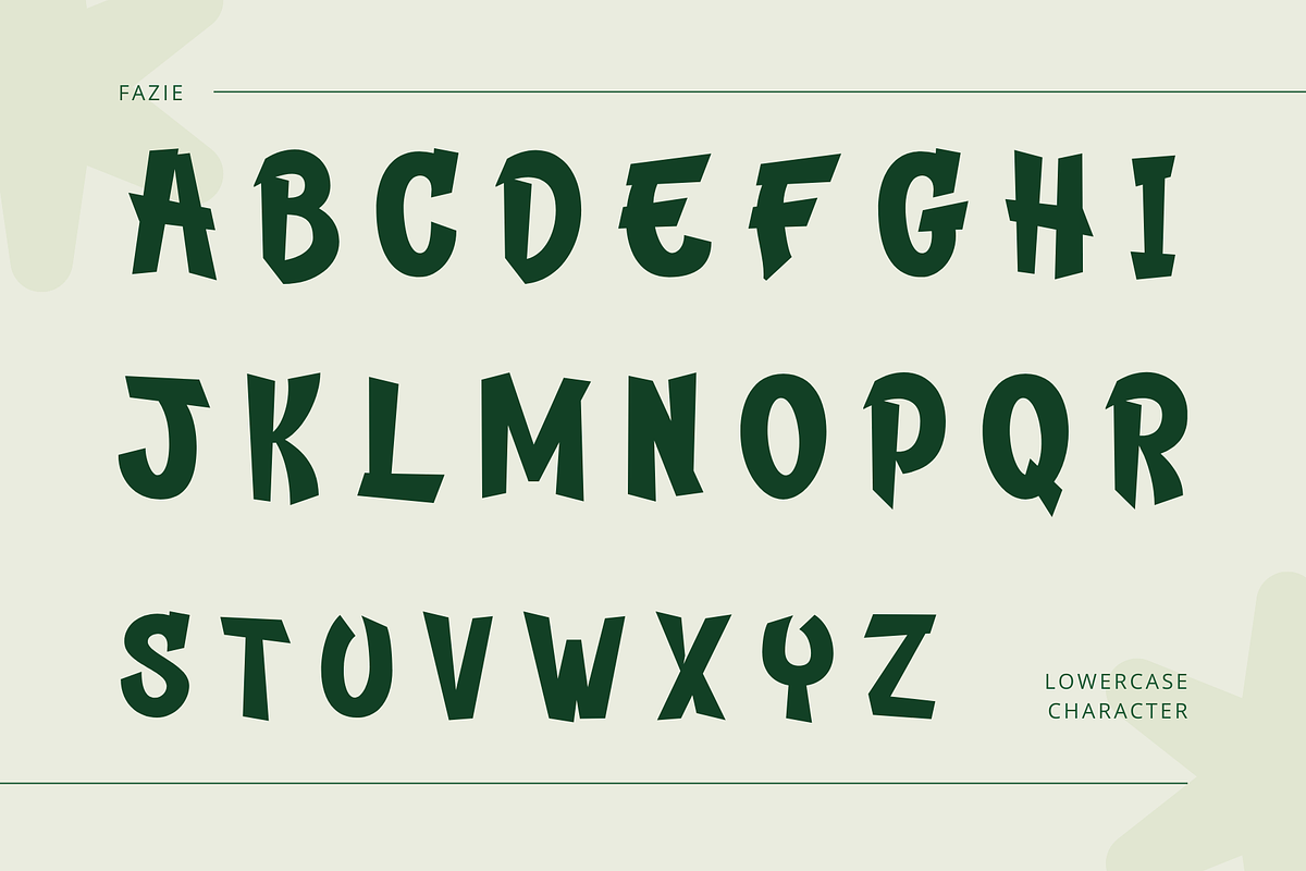 Fazie Retro - Branding Logo Font, a Sans Serif Font by Nirmana Visual (Photo 5 of 8)
