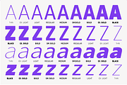 Atelion Modern Geometric Sans Serif, a Sans Serif Font by roomspace creative lab (Thumbnail 2 of 15)