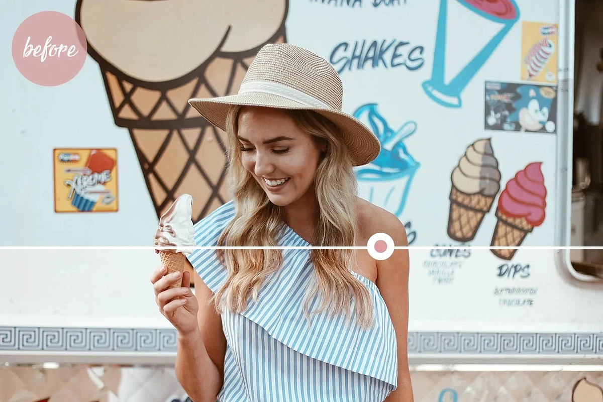 10 Ice Cream Lightroom Presets, a Preset Add-On by LucaTheme (Photo 5 of 9)