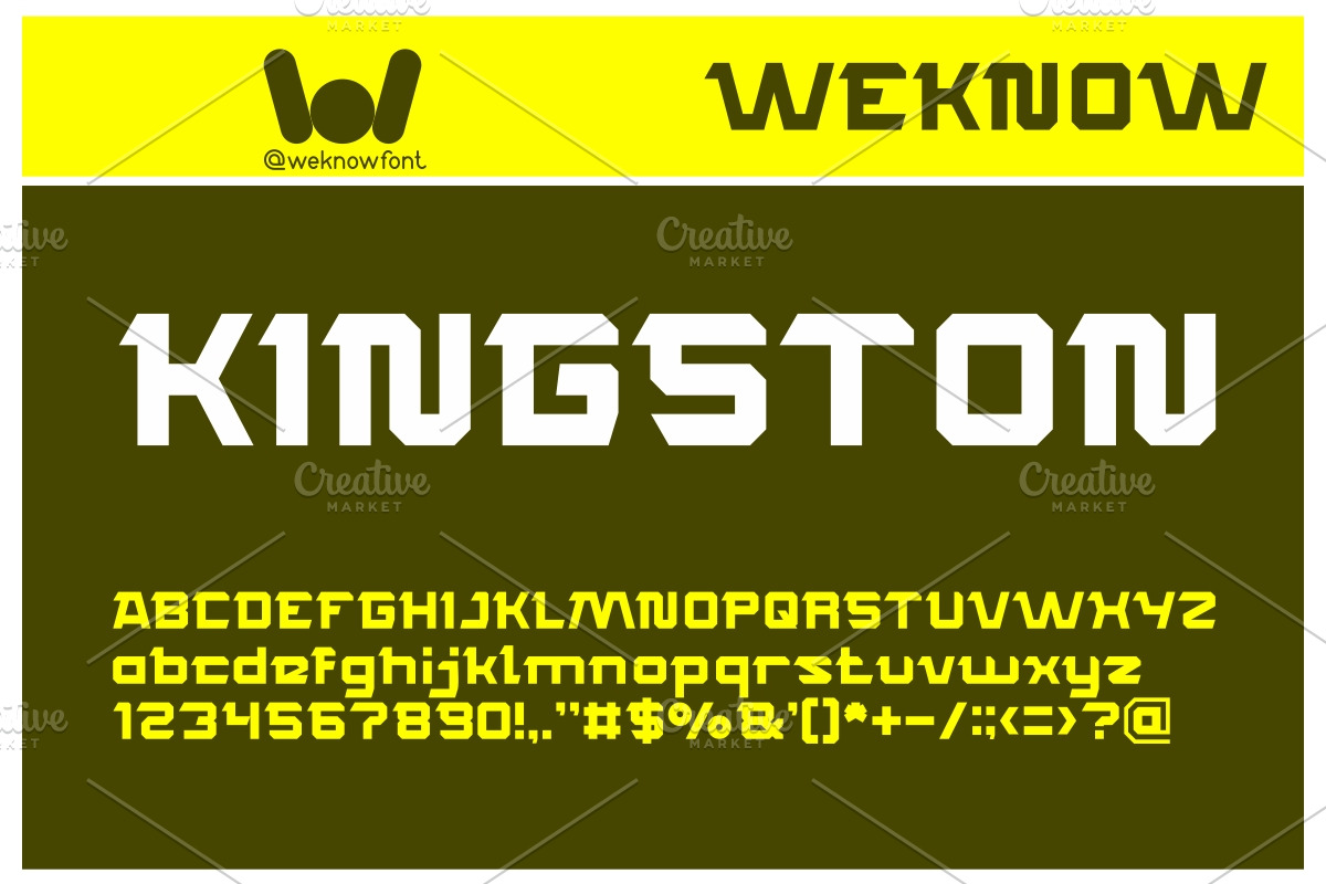 rocksteady font, a Font by weknow (Photo 2 of 5)