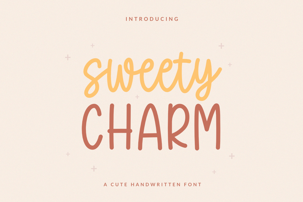 Sweet Charm - Cute Handwritten Font, a Script Font by Suby Studio (Photo 1 of 6)