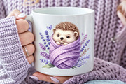Sleeping Baby Animal Clipart, an Illustration by Pixels.Craft (Thumbnail 4 of 7)