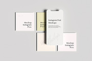 Instagram Post Mockup, an Advertising Mockup by Pikachudesign (Thumbnail 2 of 5)
